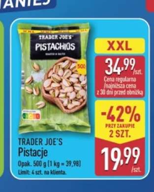 Pistacje Trader Joe's