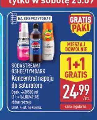 Koncentrat napoju do saturatora Sodastream Oshee Tymbark