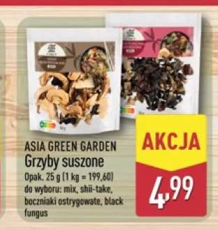 Grzyby suszone Asia Green Garden black fungus +2 warianty