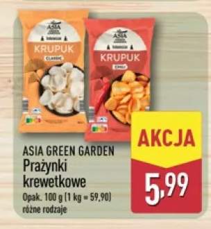 Prażynki krewetkowe chili Asia Green Garden +1 wariant