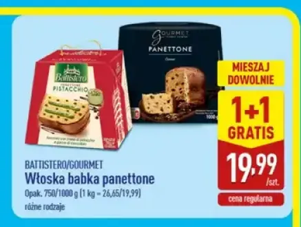 Włoska babka panettone klasyczna Gourmet