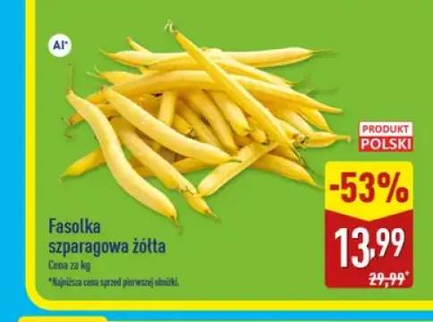 Fasolka szparagowa żółta