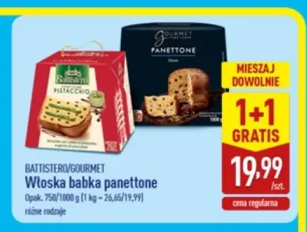 Włoska babka panettone klasyczna Gourmet