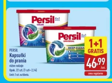 Kapsułki do prania Persil Universal Discs +1 wariant