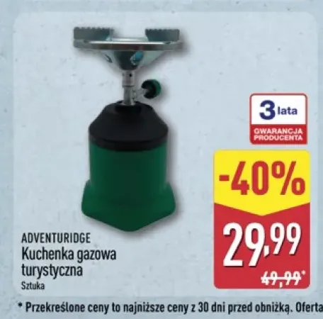 Kuchenka gazowa turystyczna Adventuridge