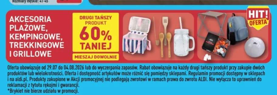 Akcesoria plażowe kempingowe trekkingowe i grillowe