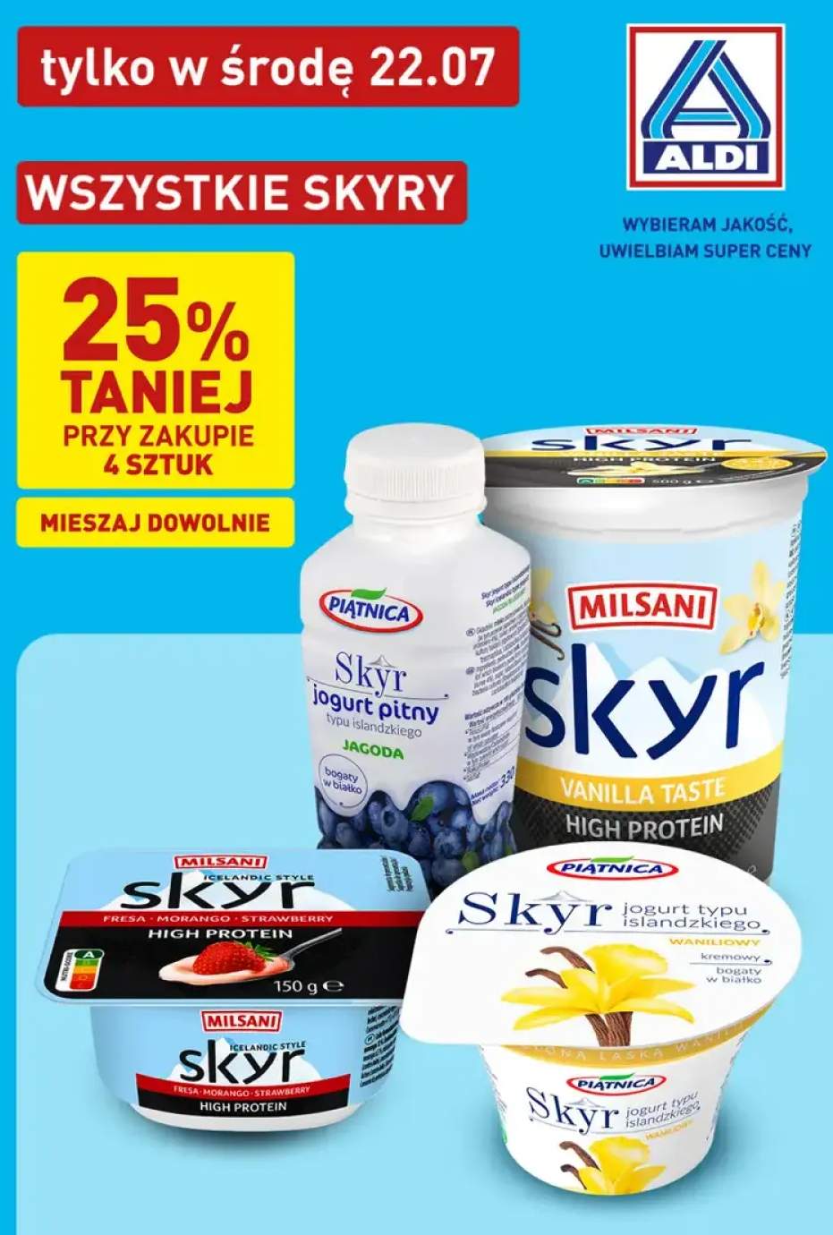 Skyry +4 warianty