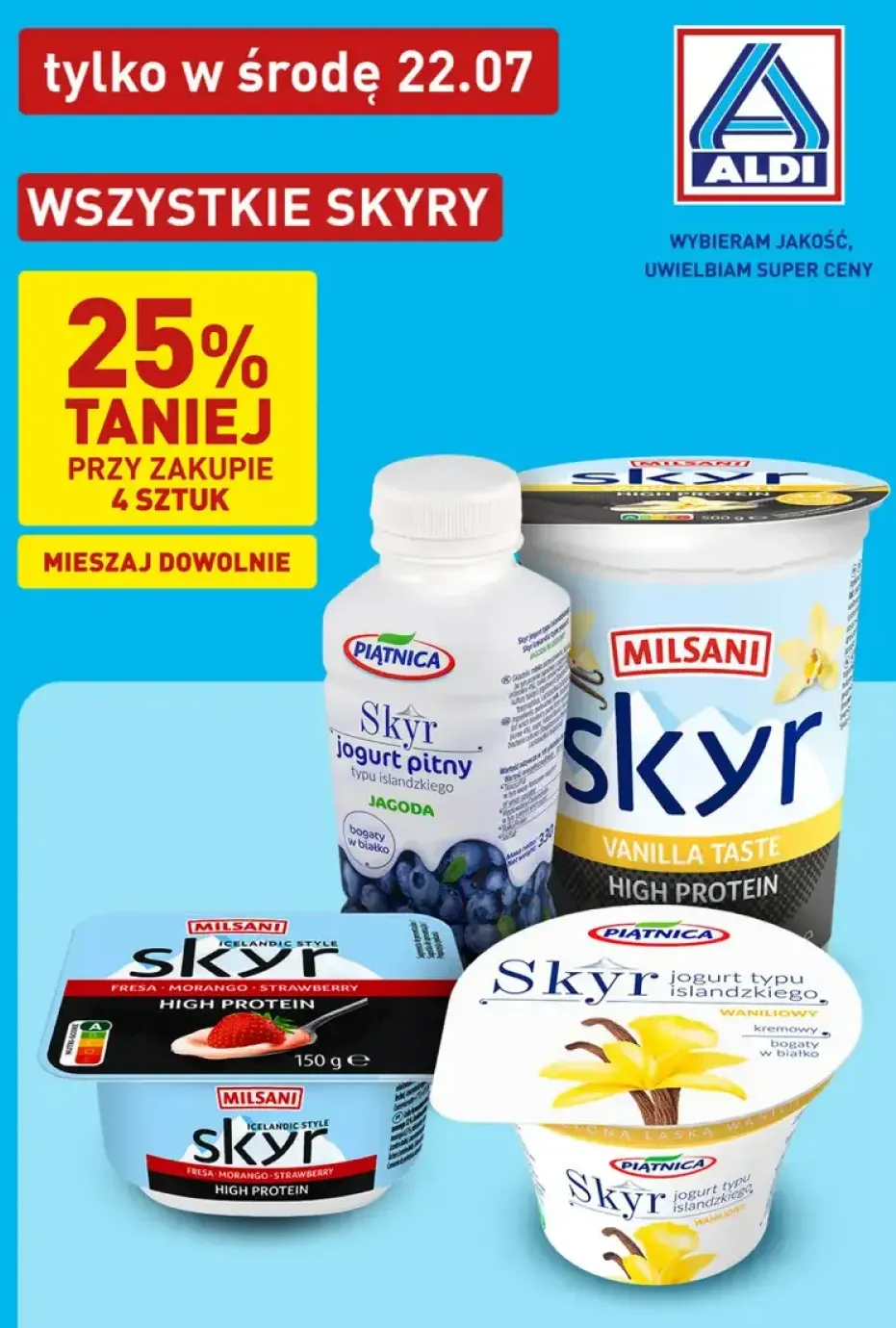 Skyry +4 warianty