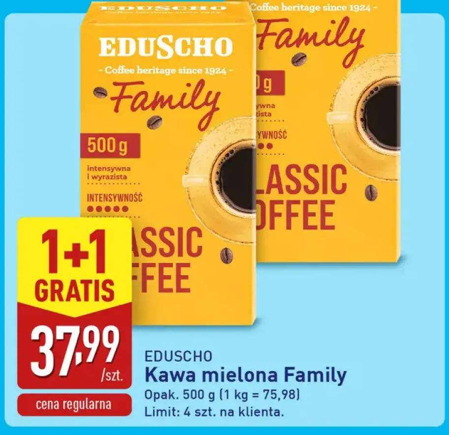 Kawa mielona Eduscho Family