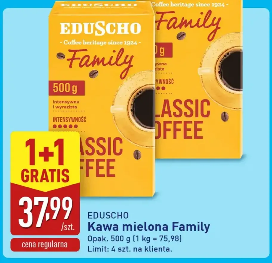 Kawa mielona Eduscho Family