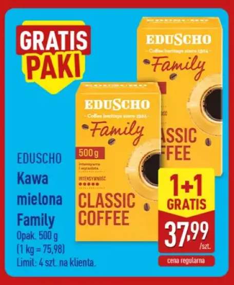 Kawa mielona Eduscho Family