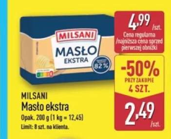 Masło ekstra Milsani