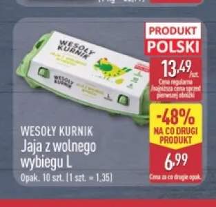 Jaja z wolnego wybiegu L Wesoły Kurnik