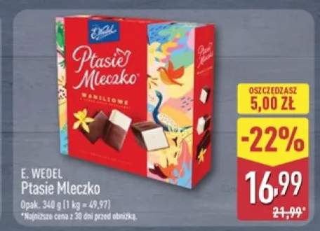 Ptasie Mleczko waniliowe E. Wedel