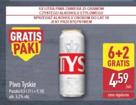 Piwo Tyskie Gronie