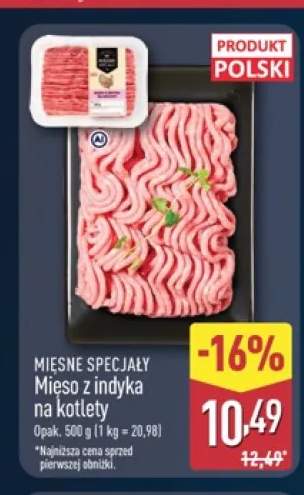 Mięso z indyka na kotlety Mięsne Specjały