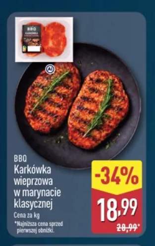 Karkówka wieprzowa w marynacie klasycznej BBQ