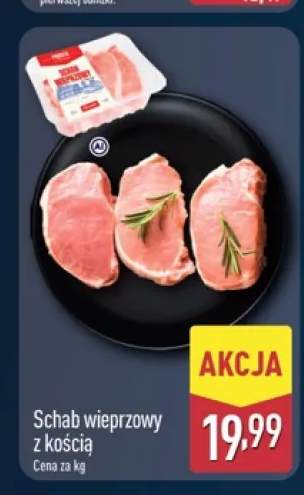Schab wieprzowy z kością