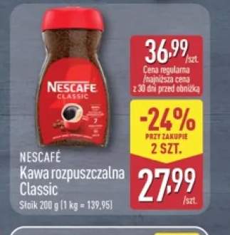 Kawa rozpuszczalna Nescafé Classic