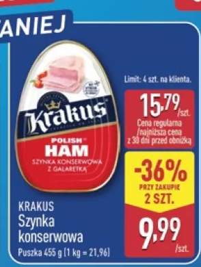 Szynka konserwowa Krakus