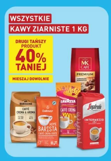 Kawy ziarniste 1 kg +4 warianty