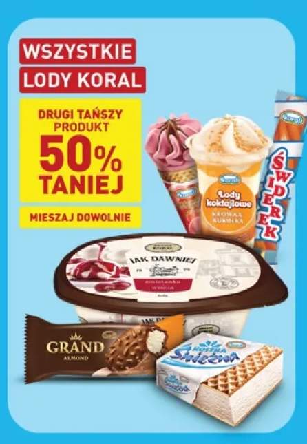 Lody Koral +4 warianty