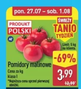 Pomidory malinowe