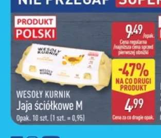 Jaja ściółkowe M Wesoły Kurnik