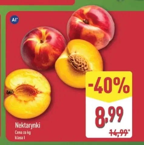 Nektarynki klasa I