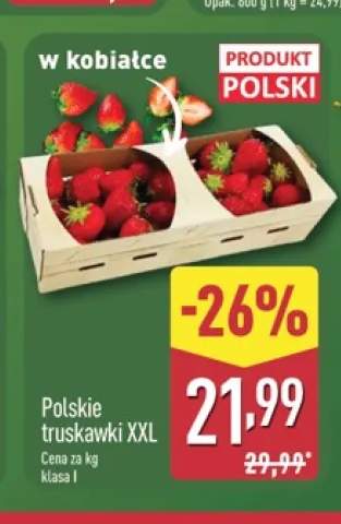 Truskawki XXL polskie