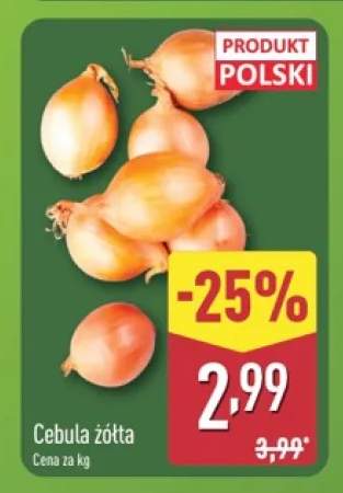 Cebula żółta