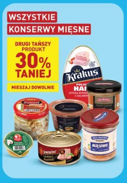 Szynka konserwowa Krakus +5 wariantów
