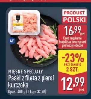 Paski z fileta z piersi kurczaka Mięsne Specjały
