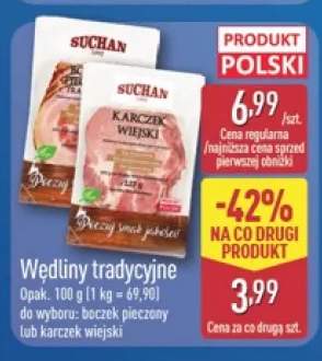 Boczek pieczony Suchan +1 wariant