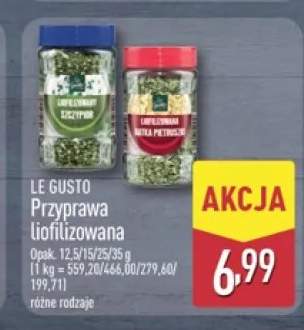 Przyprawa liofilizowana natka pietruszki Le Gusto