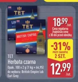 Herbata czarna TET British Empire