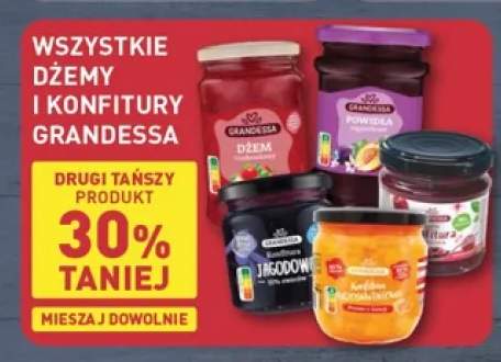 Dżemy i konfitury Grandessa +4 warianty