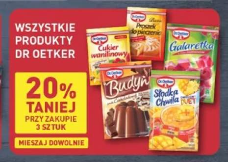 Cukier wanilinowy Dr. Oetker +3 warianty