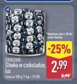 Śliwka w czekoladzie luz Choceur