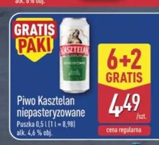 Piwo Kasztelan niepasteryzowane