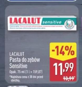 Pasta do zębów Lacalut Sensitive