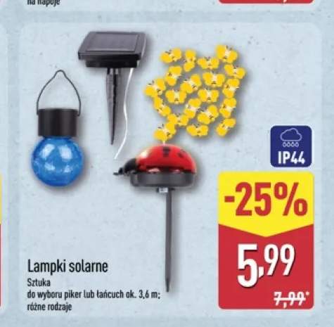 Lampka solarna piker