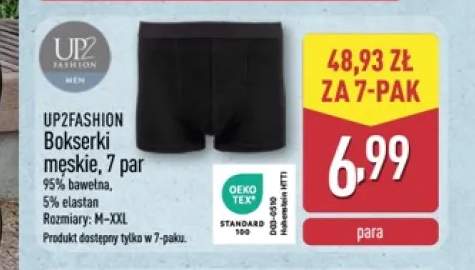 Bokserki męskie UP2FASHION 7-pak