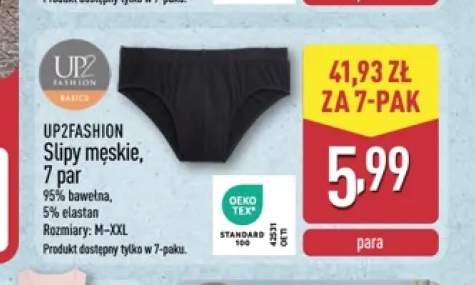 Slipy męskie UP2FASHION 7-pak