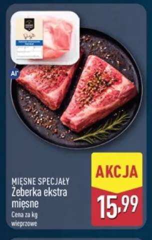 Żeberka ekstra mięsne wieprzowe Mięsne Specjały