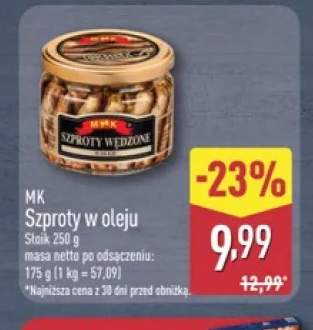Szproty w oleju MK