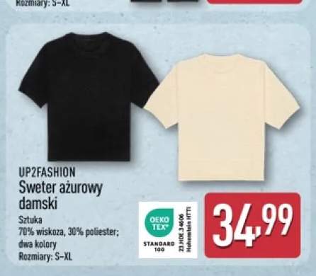 Sweter ażurowy damski UP2FASHION