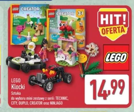 Klocki LEGO City +4 warianty