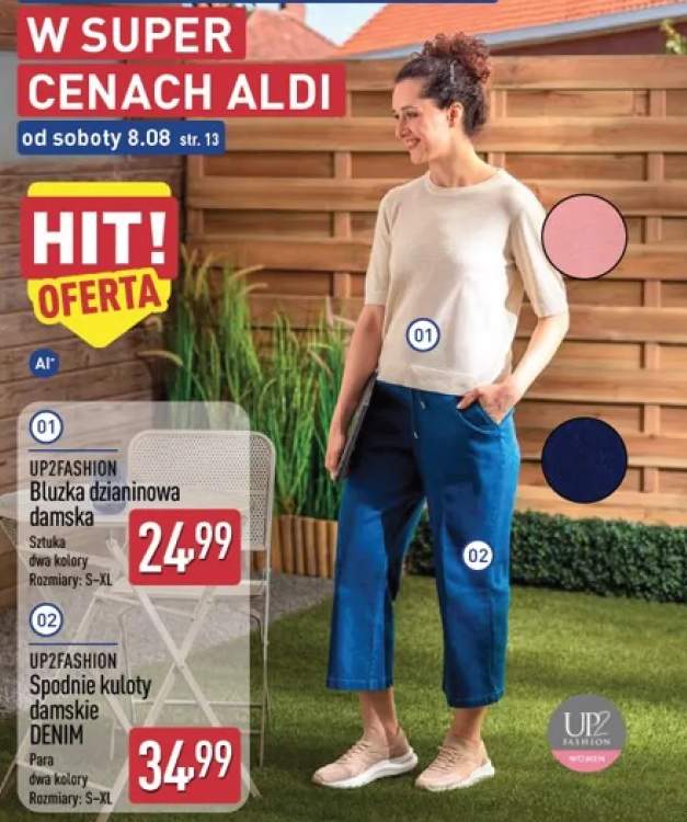 Bluzka dzianinowa damska UP2FASHION