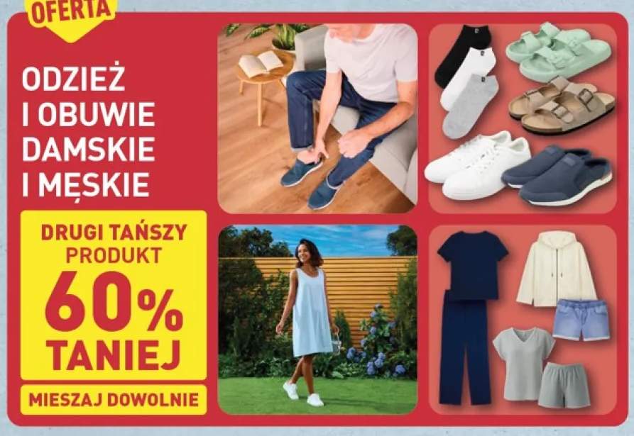 Odzież i obuwie damskie i męskie